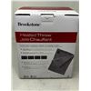 Image 2 : Brookstone Heated Throw with 4 Heat Settings