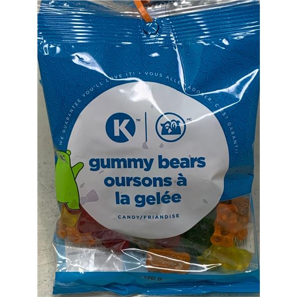 Circle K Gummy Bears (9 x 170g)