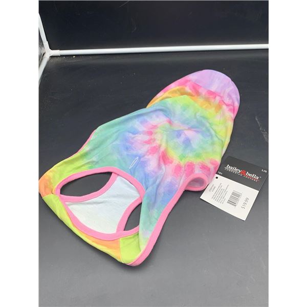 Bailey & Bella Tie Dye Pet Shirt (L)