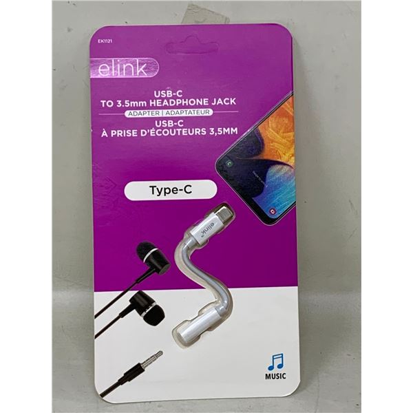 elink USB-C to 3.5mm Headphone Jack