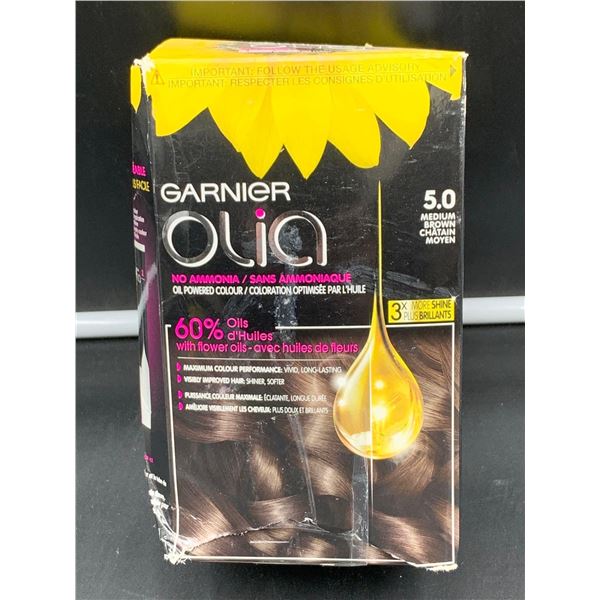 Garnier Olia 5.0 Medium Brown No Ammonia Oil Powdered Colour