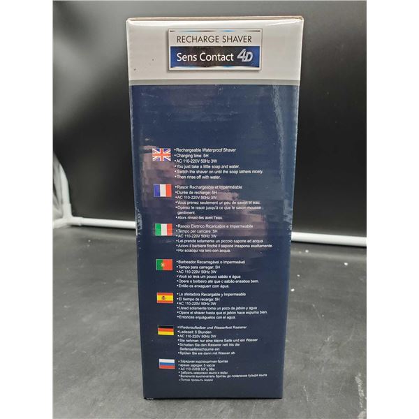 360 4D Recharge Shaver-Complete Acute Shaving System