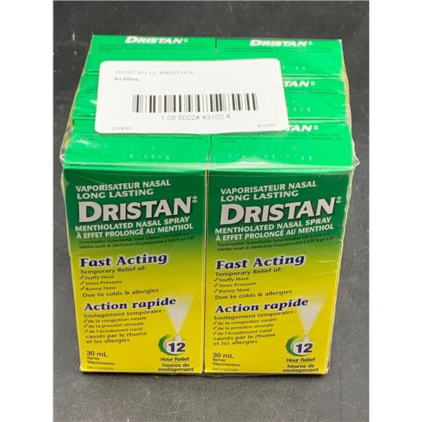 Dristan Mentholated Nasal Spray (6 x 30ml)