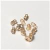 Image 1 : 10K Yellow Gold 0.72G Pack Of 12 Pieces Earring Backs (~Size )(Ring is resizable for $40) (~length i