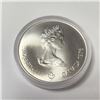 Image 1 : Silver Olympic $5 Coin (~Size )(Ring is resizable for $40) (~length inches)