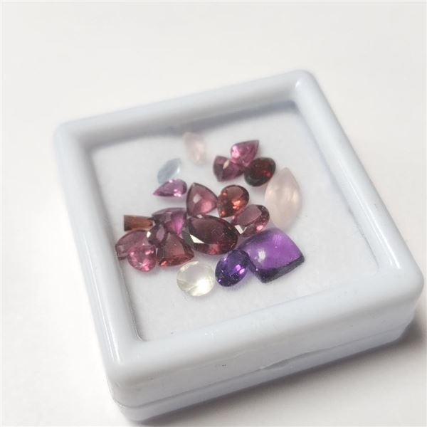 Genuine Assorted Gwmstones (10ct) You Will Randomlu Get App 10Ct Gemstone In Mix Lots (~Size )(Ring 