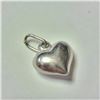 Image 2 : 18K White Gold Heart 1.3G Pendant (~Size )(Ring is resizable for $40) (~length inches), Suggested Re