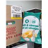 Image 1 : Case Lot Of Circle K Salt & Vinegar Chips 8 X 180g