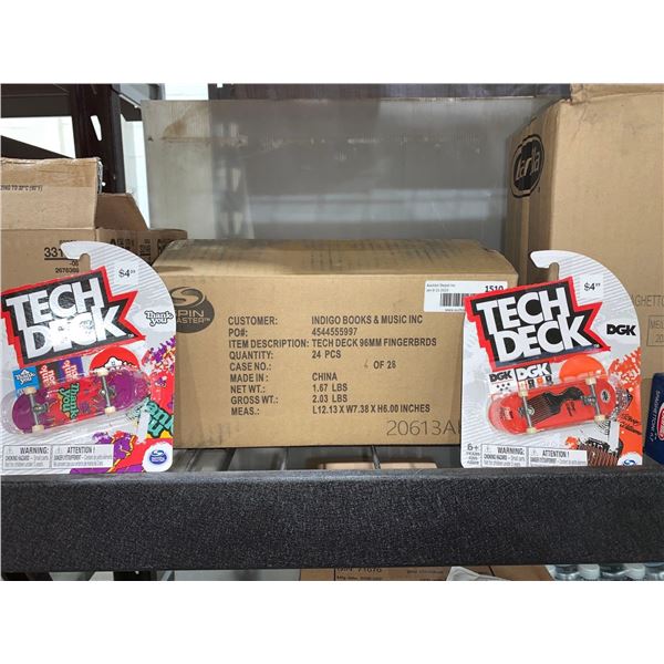 Case Lot Of Tech Deck Finger Skate Boards