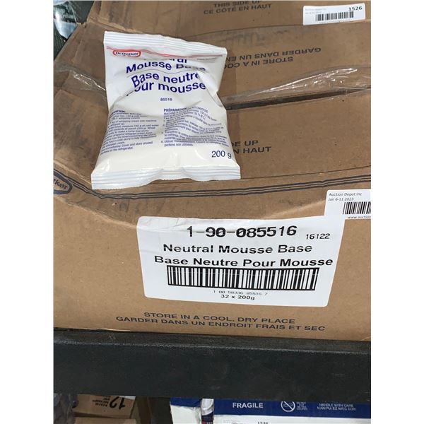 Case Lot Of Neutral Mousse Base 32 x 200g