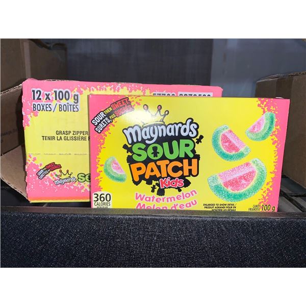 Case Lot Of Maynards Sour Patch Kids Watermelon 12 x 100g