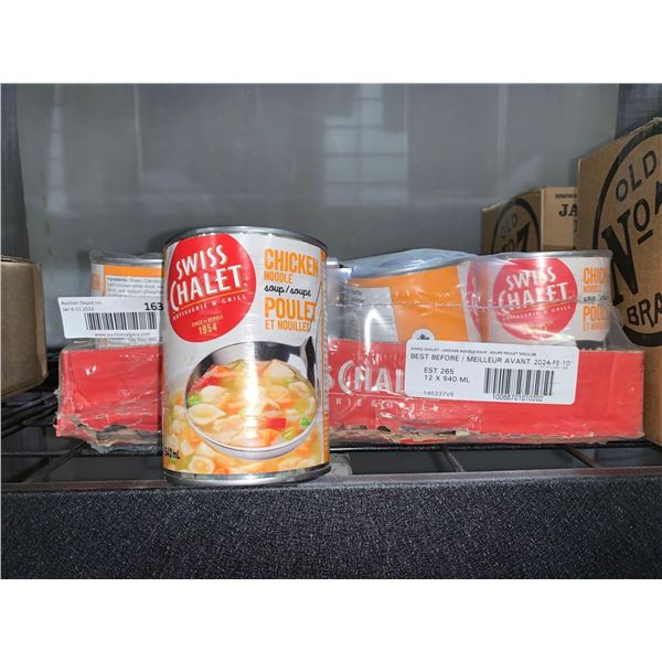 Case Lot Of Swiss Chalet Chicken Noodle 12 x 540ml