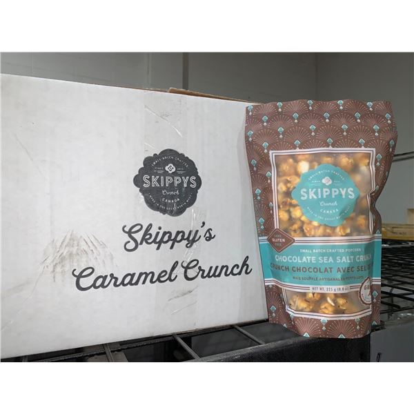 Case Lot Of Skippys Chocolate Sea Salt Crunch 18 x 225g