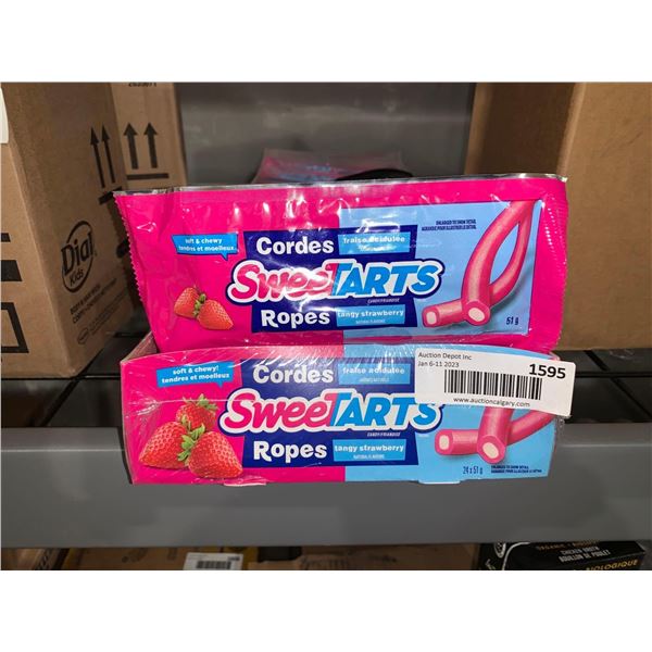 Case Lot Of Sweetarts Ropes 24 x 51g