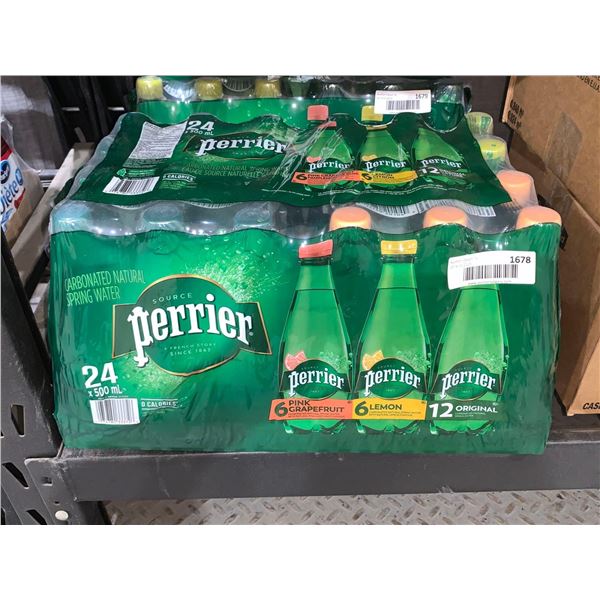 Case Lot Of Perrier Carbonated Water 24 x 500ml