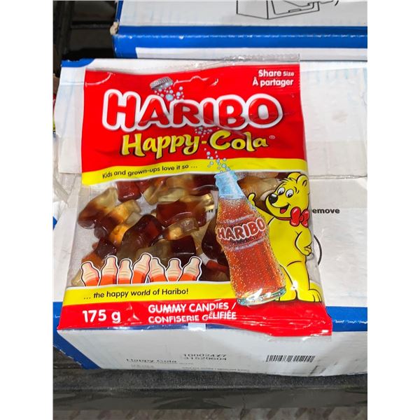 Case Lot Of Haribo Happy Cola Gummy Candy 12 x 175g