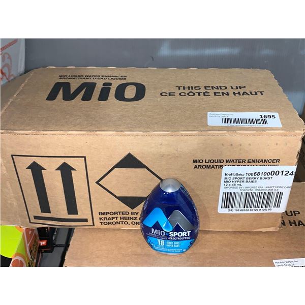 Case Lot Of Mio Sport Berry Burst 12 x 48ml