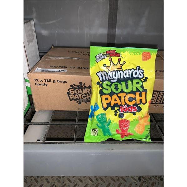 Case Lot Of Maynards Sour Patch Kids 12 x 185g