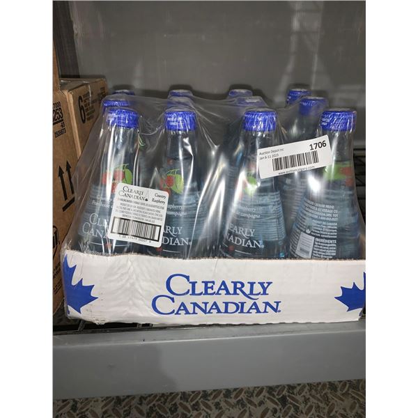 Case Lot Of Clearly Canadian Sparkling Water 12 Count