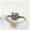 Image 3 : 14K White Gold Solitaire Diamond (1.1Ct,Vs,F) Ring (~Size 6)( (~weight 2.52g), Made in Canada, Appra