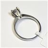 Image 4 : 14K White Gold Solitaire Diamond (1.1Ct,Vs,F) Ring (~Size 6)( (~weight 2.52g), Made in Canada, Appra