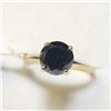 Image 3 : 10K Yellow Gold Black Diamond(2.1ct) Ring (~Size 5.5) (~weight 1.91g), Made in Canada, Appraised Ret