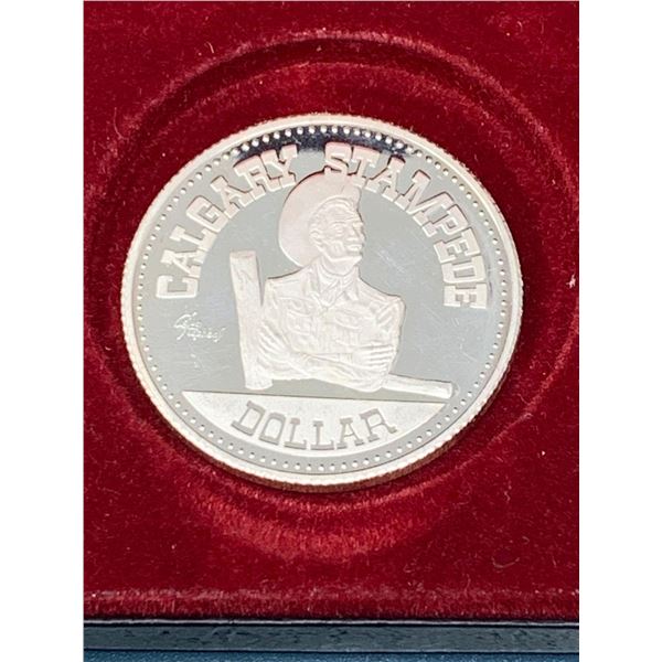 Vintage 1979 Calgary Stampede Silver Dollar Coin