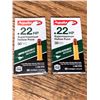 Image 1 : Aquila .22 LR supermaximum Hollow Point copper plated 30 gr - lot of 2 x 50