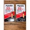 Image 1 : Aquila .22 LR Super Extra Hollow Point 38 gr - lot of 2 x 50