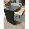 Image 2 : Small 1 Drawer Desk Espresso Color 28 3/4" x 19 3/4"d x 29 3/4"h