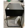 Image 3 : Small 1 Drawer Desk Espresso Color 28 3/4" x 19 3/4"d x 29 3/4"h