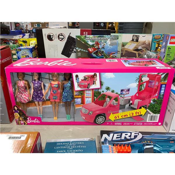 Barbie Van Dolls and Vehicle included