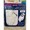 Image 1 : Kirkland Golf Gloves 4 pk Med/large Right Hand glove