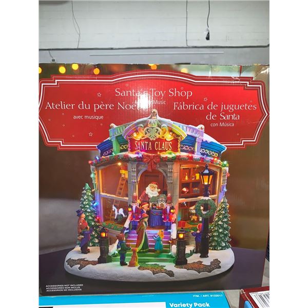 Santa's Toy Shop With Music