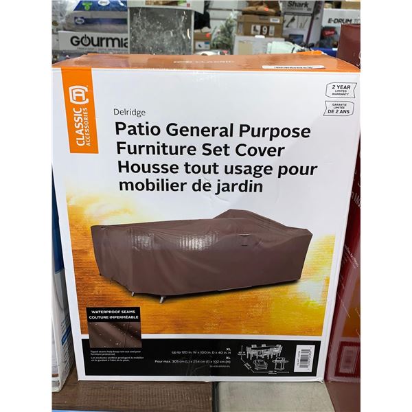 Classic Accessories Delridge Patio General Purpose Furniture Set Cover XL