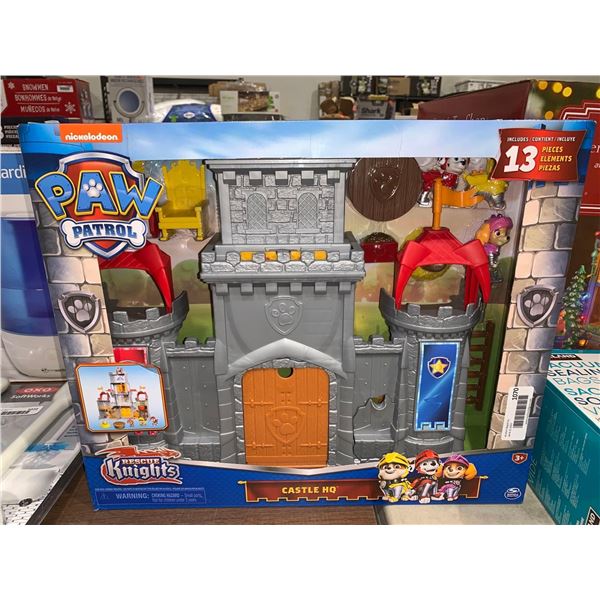 Nickelodeon Paw Patrol Rescue Knights Castle HQ 13pcs