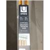 Image 2 : Umbro 54" - 90" Chroma Drapery Tension Rod 7/8" Dia