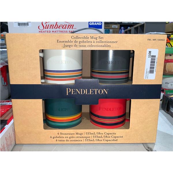 Pendelton Collectable Mug Set of 4