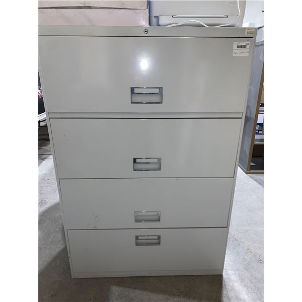 Letter Size 4 Drawer Metal File Cabinet 36"w x 18"d x 53"h