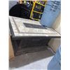 Image 1 : Aluminum Propane Outdoor Firepit table W Lid