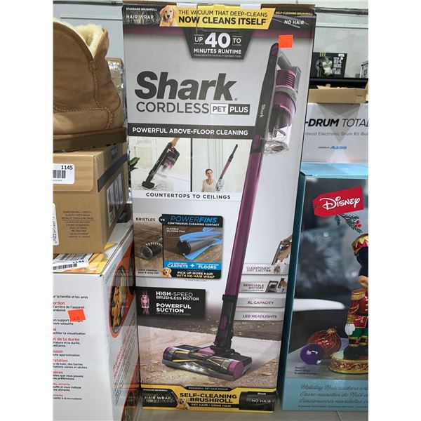 Shark Rocket Pet Plus Cordless Stick Vacuum with accessories & Charge Cord
