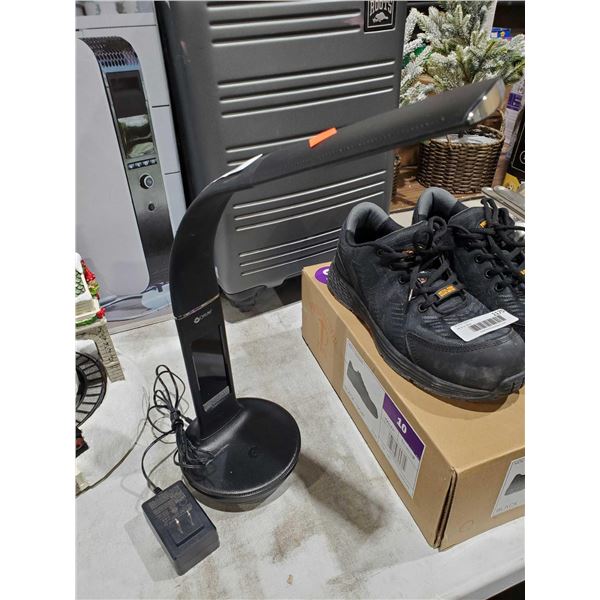 Ottlite LED Desk Lamp with Charging Base and Clock/weather station