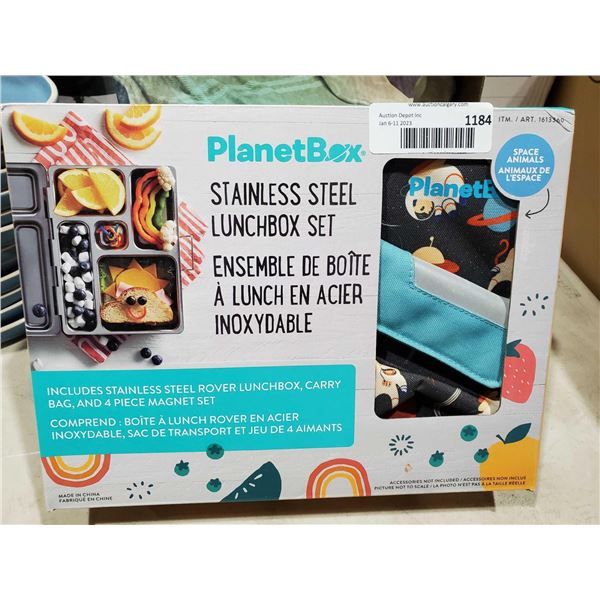 Planet Box Stainless Steel Lunch Box Set