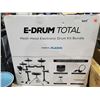 Image 1 : E-Drum Total Mesh-Head Electronic Drum Kit Bundle Powered by Alesis