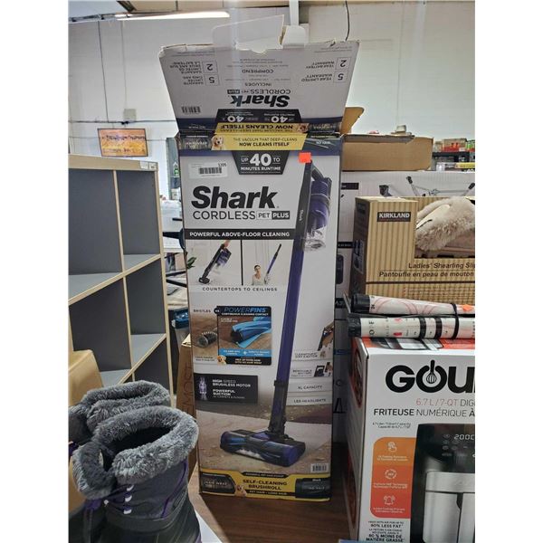 Shark Rocket Pet Plus Cordless Stick Vacuum with accessories-  NO CHARGE CORD