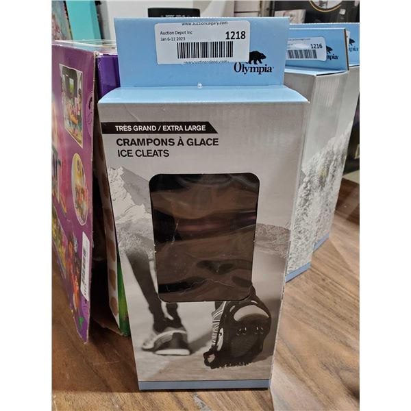 Olympia Ice Cleats Size Large