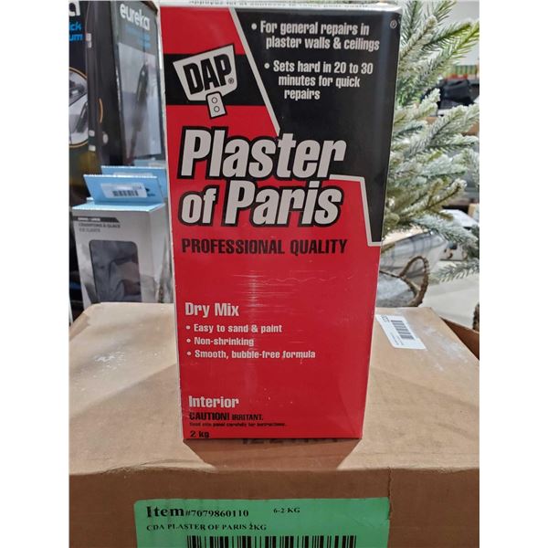 Dap Plaster of Paris Pro Quality Dry Mix 2kg