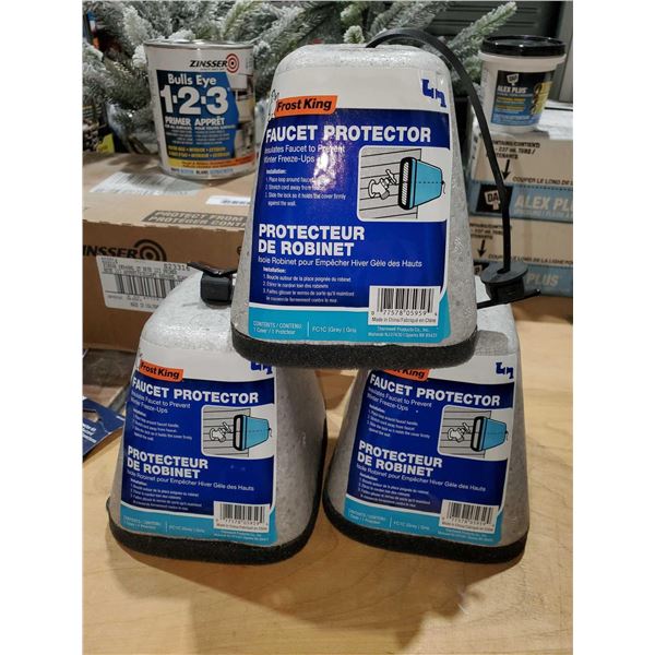 Frost King Faucet Protector/Insulator Lot of 3