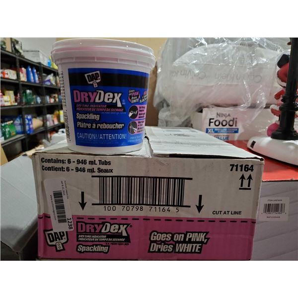 DryDex Pink Spackling 6x 946ml - Goes on Pink Dries White