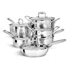 Image 1 : NEW Paderno Canadian Classic 11 PC stainless Steel Cookware Set